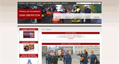 Desktop Screenshot of feuerwehr-idar-oberstein.de